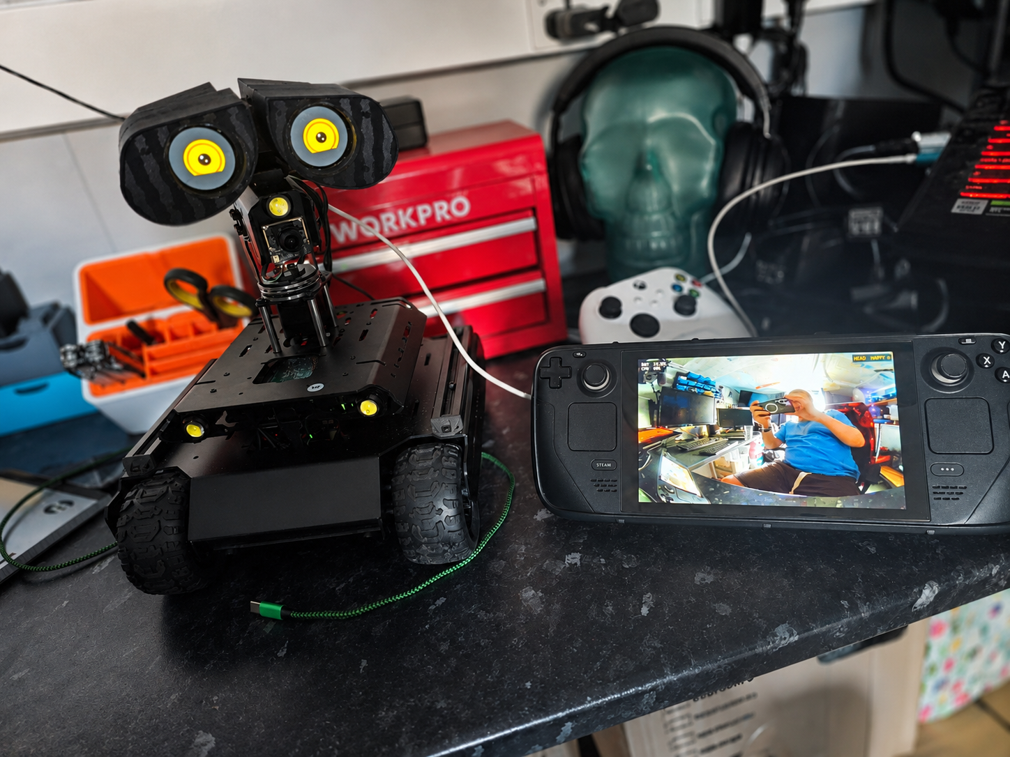 Giving the Rover a Face (and Why It Has Its Own Brain)